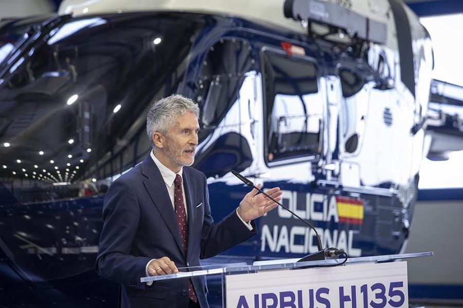 Interior recibe las primeras unidades de los 18 helicópteros con los que renovará las flotas aéreas de Policía Nacional y Guardia Civil