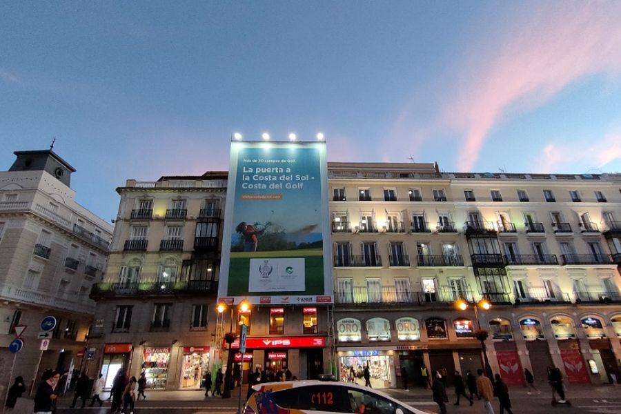 La Costa del Sol desembarca en Fitur con una campaña inédita en la Puerta del Sol con la que prevé impactar a cerca de tres millones de personas