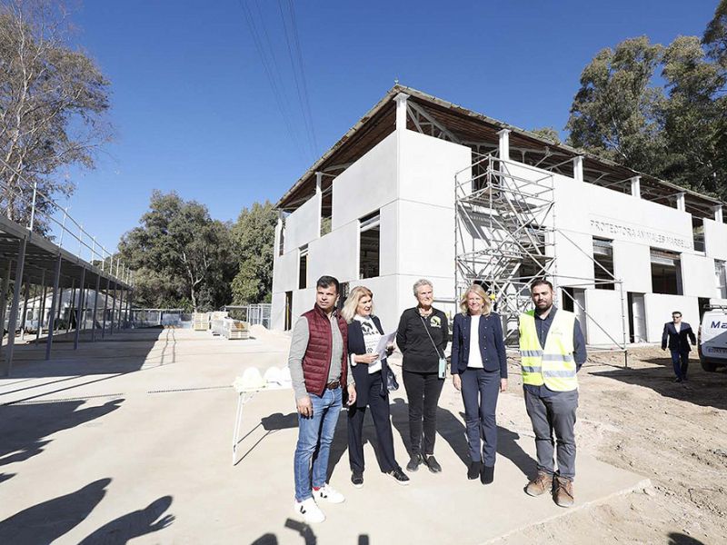Antes de verano estarán terminadas las nuevas instalaciones de la protectora de animales, que contarán con 3.500 metros cuadrados para acoger hasta 600 mascotas