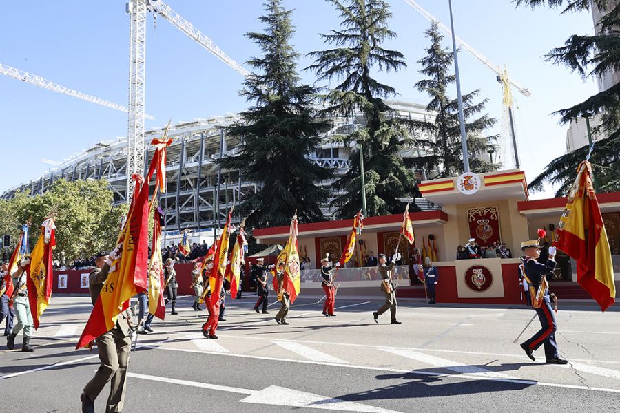 Los reyes han presidido el desfile por el Día de la Fiesta Nacional