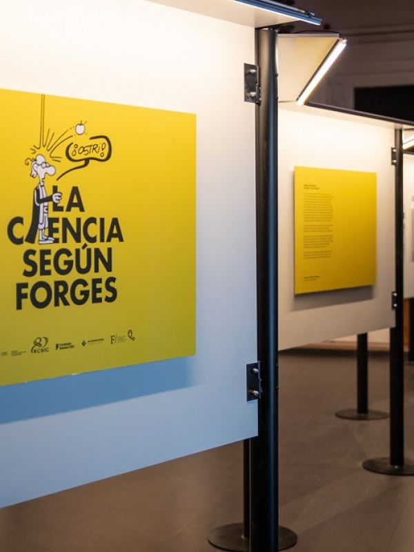 La exposición del CSIC La ciencia según Forges’ llega a la Casa de la Ciencia de Sevilla