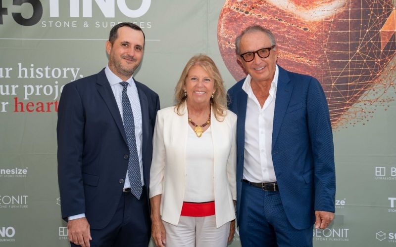 TINO Stone & Surface celebra 45 años de historia en la arquitectura internacional