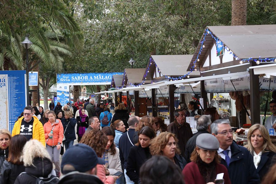 La Gran Feria Sabor a Málaga abre sus puertas en el Paseo del Parque con más de cien productores y seis días de mercado y actividades