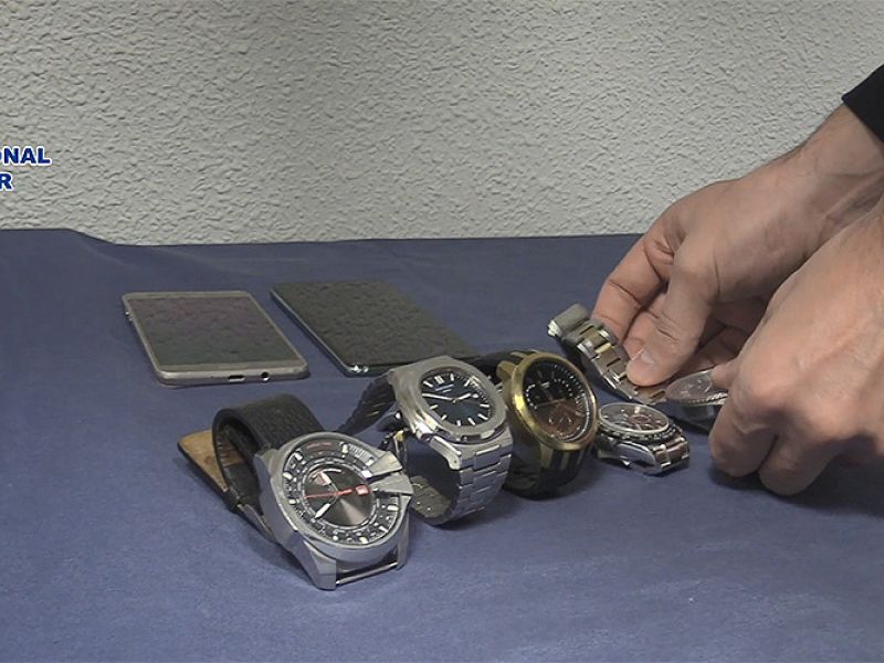 La Policía Nacional desarticula un grupo criminal dedicado al robo de relojes de alta gama a punta de pistola en el centro de Madrid