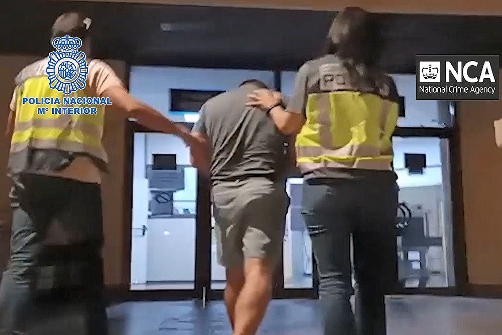 La Policía Nacional detiene a un fugitivo prioritario para el Reino Unido perteneciente al clan Kinahan