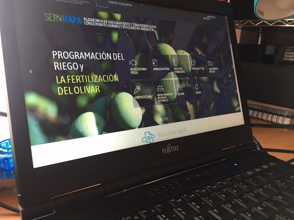 La Consejería de Agricultura mejora el servicio de asesoramiento y formación on line de Servifapa