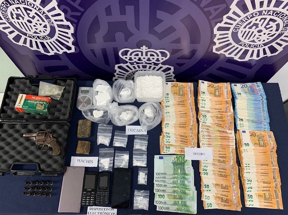 La Policía Nacional desarticula en Vélez-Málaga uno de los puntos de venta de cocaína más activos detectados en la Axarquía