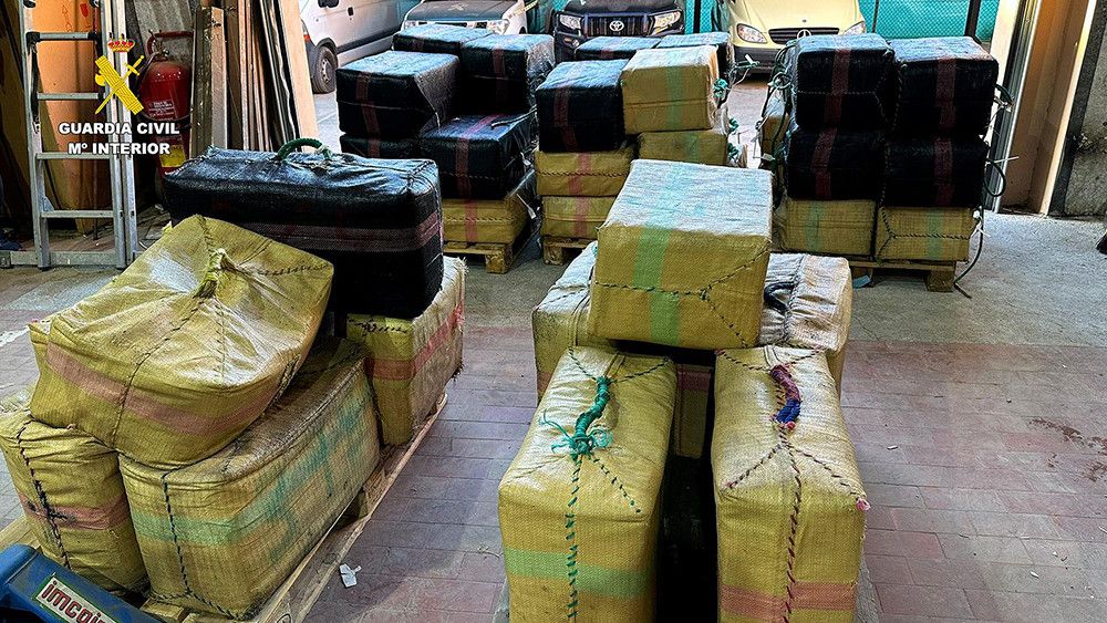Las Fuerzas de Seguridad realizaron 5.827 detenciones e incautaron 273 toneladas de droga en el territorio del Plan Gibraltar en 2022