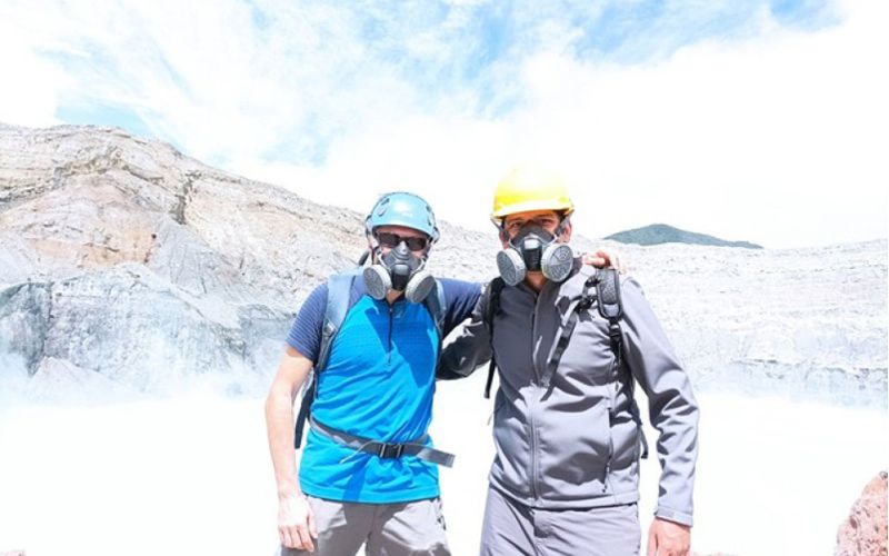 Estudios con radiotrazadores: del océano al cráter de un volcán