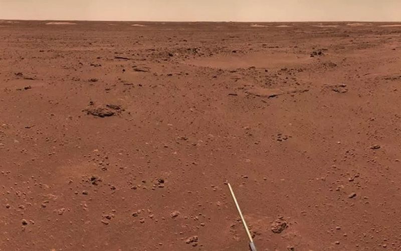 Una misión china encuentra evidencias de agua en unas dunas de Marte