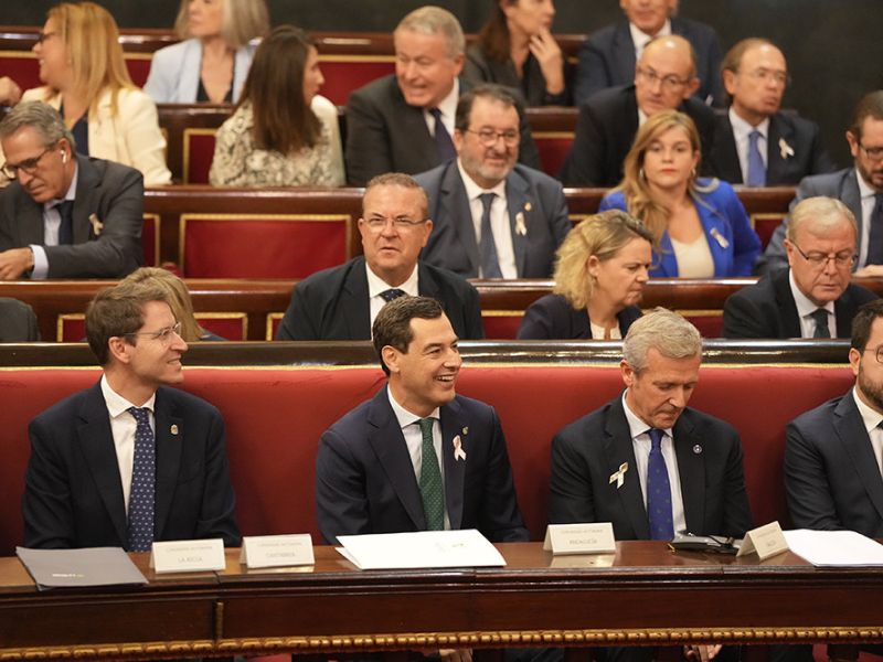 Moreno Bonilla responde en el Senado a Pere Aragonès que "ningún español es más importante que otro"