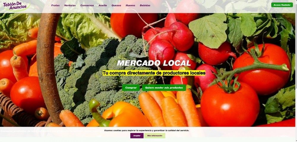 Mercado Local conectará a consumidores y productores de Málaga a través de una plataforma digital