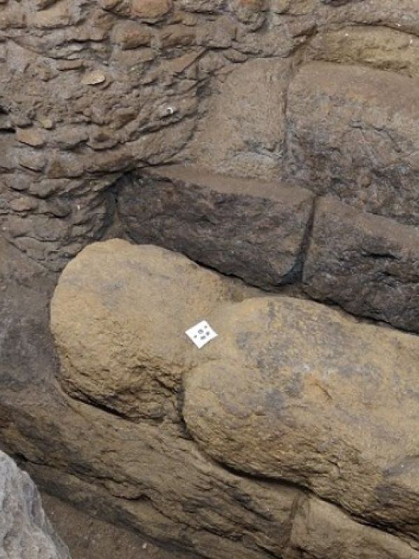 Unas obras en la Escuela Española de Historia y Arqueología del CSIC en Roma sacan a la luz una muralla del s. IV a.C.