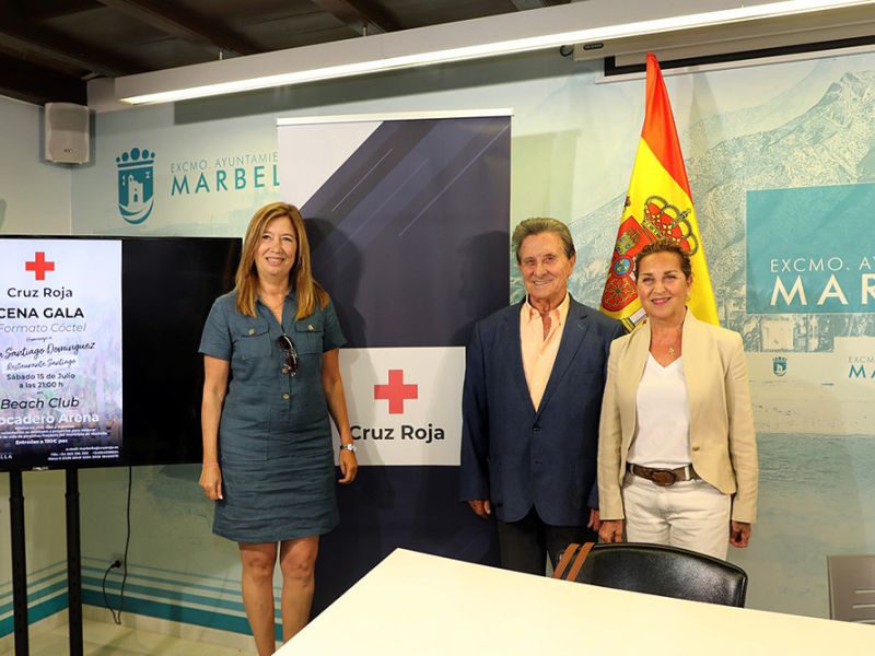 La Cena de Gala de Cruz Roja Marbella se celebrará el 15 de julio después de 20 años sin celebrarse