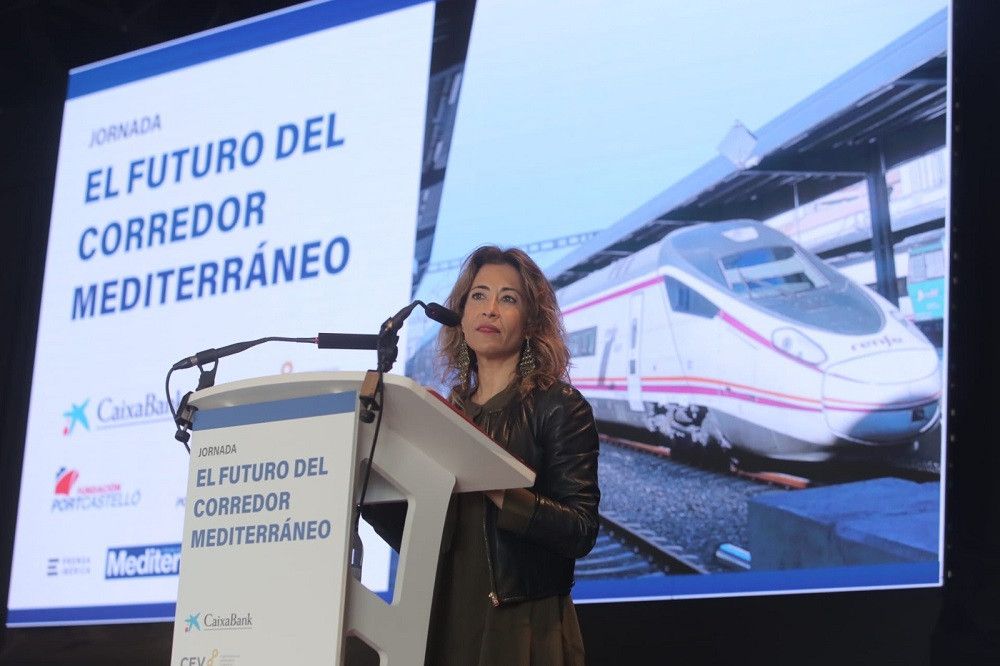 La ministra de Transportes destaca los 3.318 millones de euros licitados en el Corredor Mediterráneo desde junio de 2018