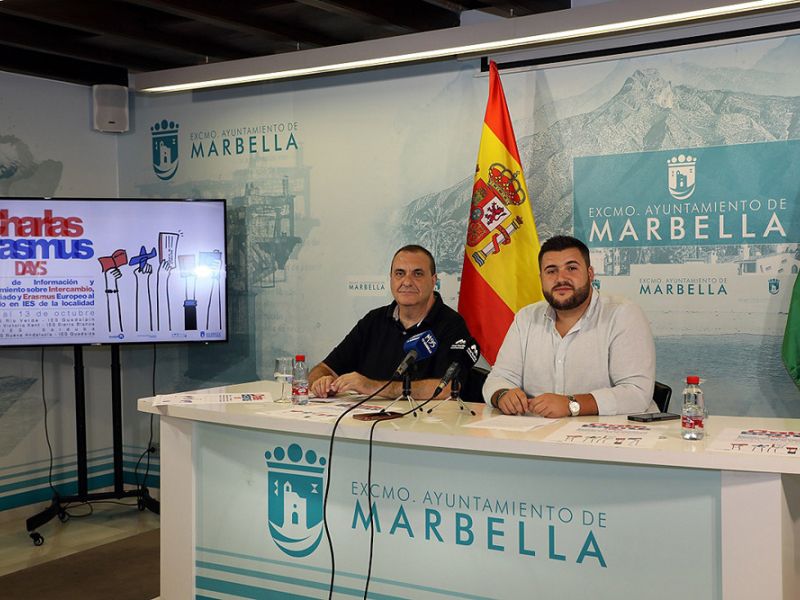 El Ayuntamiento acercará del 9 al 13 de octubre a los institutos del municipio el programa de voluntariado e intercambio europeo Erasmus Plus