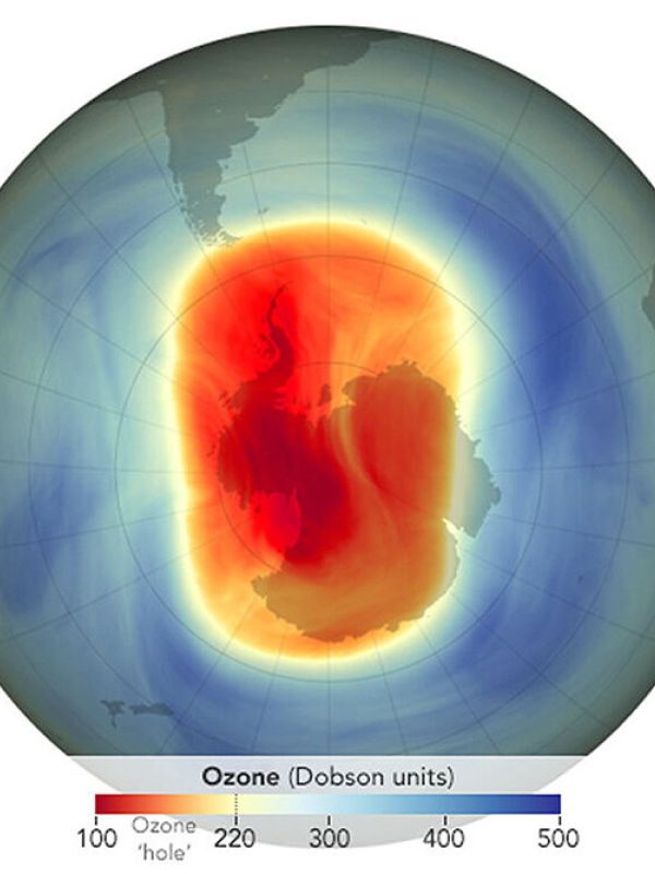 El agujero de la capa de ozono en 2023 es "muy modesto" aunque tiene un tamaño similar al de América del Norte