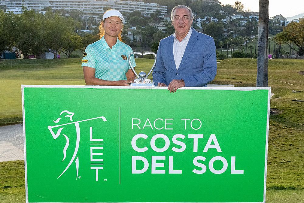 La tailandesa Trichat Cheenglab, ganadora de la Race To Costa del Sol