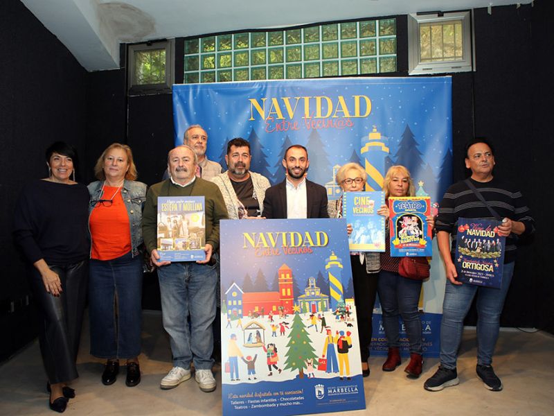 El Ayuntamiento repartirá 5.000 trípticos informativos para visibilizar el programa navideño organizado en colaboración con las entidades vecinales