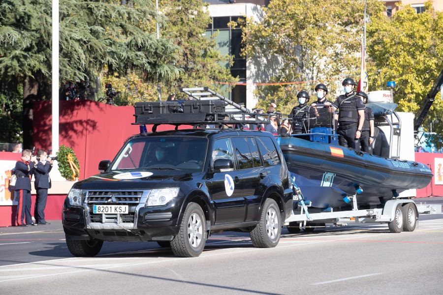 Los reyes presiden el desfile por el Día de la Fiesta Nacional