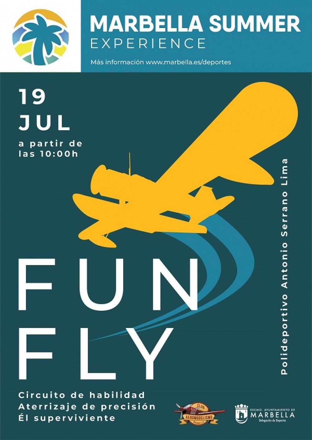 Este domingo se celebra el evento de aeromodelismo Fun Fly 2020’ en el Polideportivo Antonio Serrano Lima