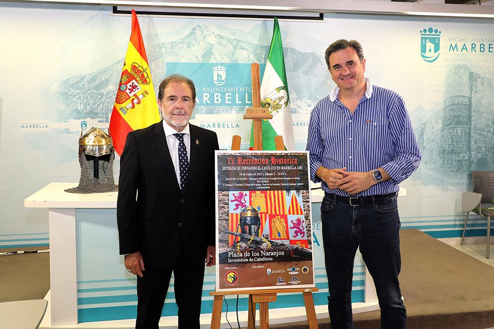 Marbella recreará el próximo 10 de junio la entrada de Fernando el Católico en la ciudad con la participación de medio centenar de figurantes
