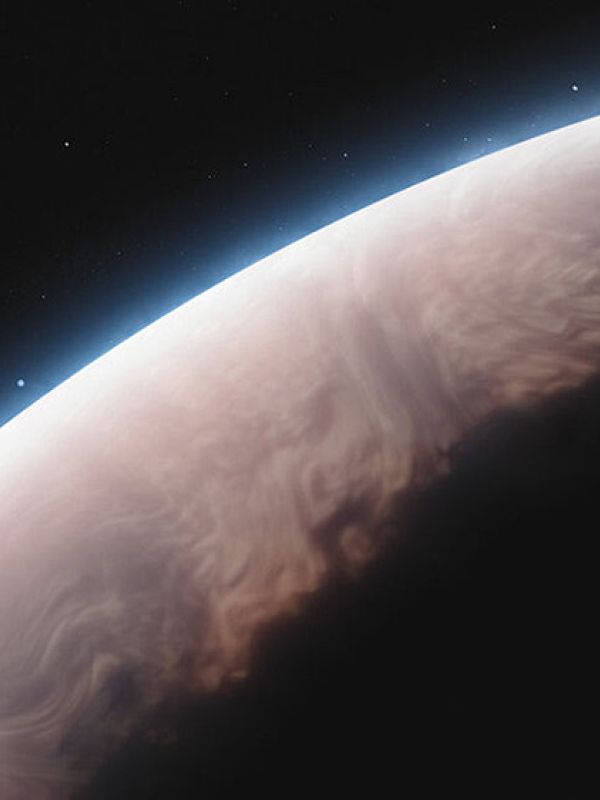 El telescopio James Webb detecta pequeños cristales de cuarzo en las nubes de un exoplaneta