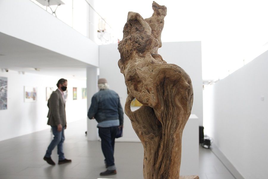 La Diputación de Málaga reúne en una exposición la obra creada por casi medio centenar de artistas malagueños durante el periodo de confinamiento