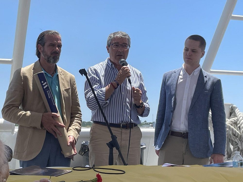 Pensacola y Málaga recuerdan a Bernardo de Gálvez en la bahía que atravesó en solitario hace 241 años