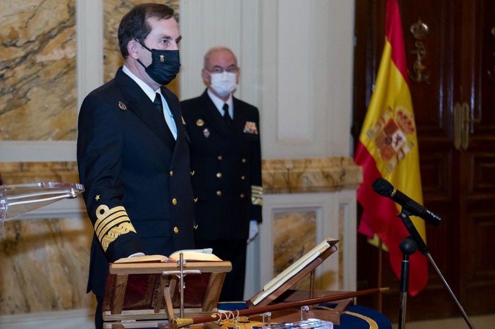 Toma posesión el nuevo almirante jefe de Estado Mayor de la Armada