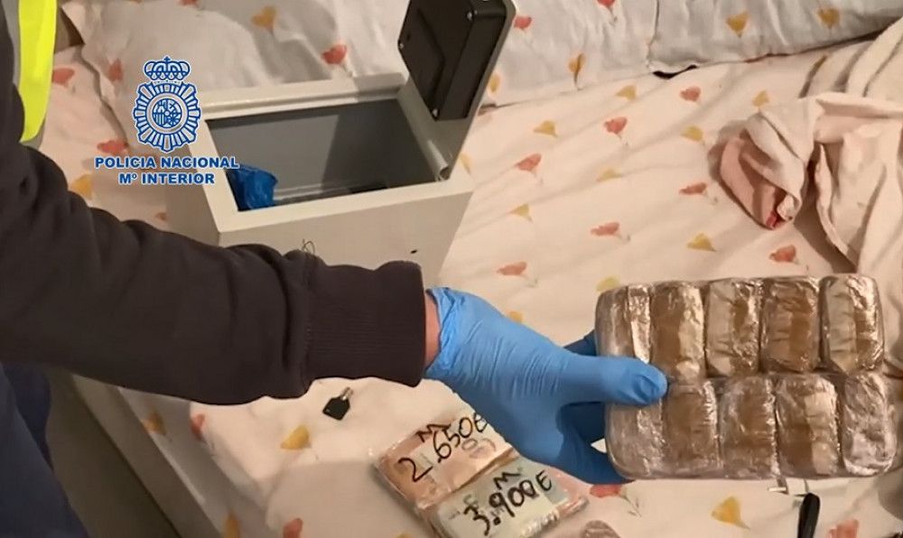 La Policía Nacional desarticula una organización criminal dedicada al tráfico de drogas en El Palo (Málaga)