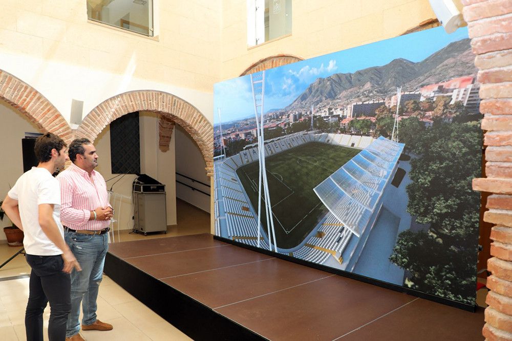 El Ayuntamiento y el Marbella FC coinciden en “el atractivo” de los seis proyectos finalistas para el nuevo Estadio Antonio Lorenzo Cuevas