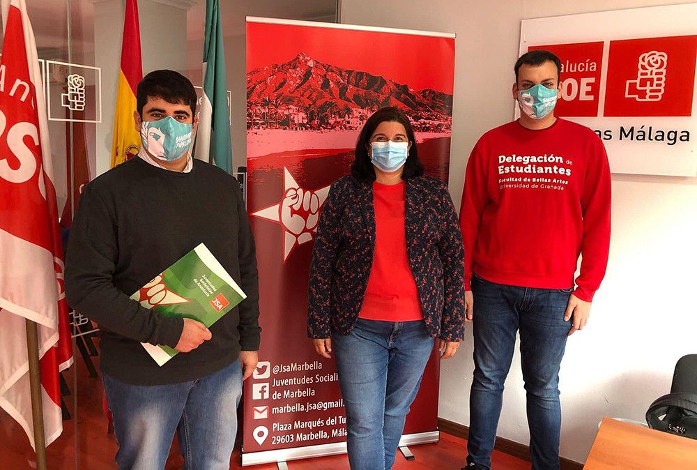 Juventudes Socialistas de Marbella presenta su campaña de recogida de juguetes para niños de familias necesitadas