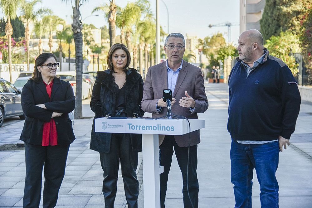 La Diputación financiará con 2,1 millones de euros la realización de varias obras en Torremolinos