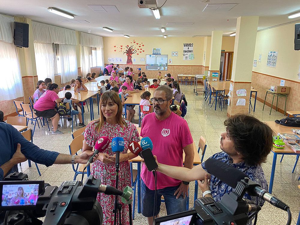 Más de 1.400 menores de zonas desfavorecidas de Málaga participan en las 25 escuelas de verano de la Junta