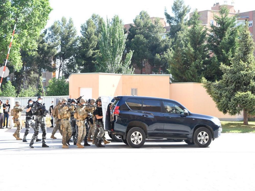 España y EEUU potencian la cooperación entre el GEO de la Policía Nacional y los Marines con motivo del Police Weekend