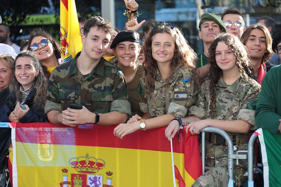 Los reyes han presidido el desfile por el Día de la Fiesta Nacional