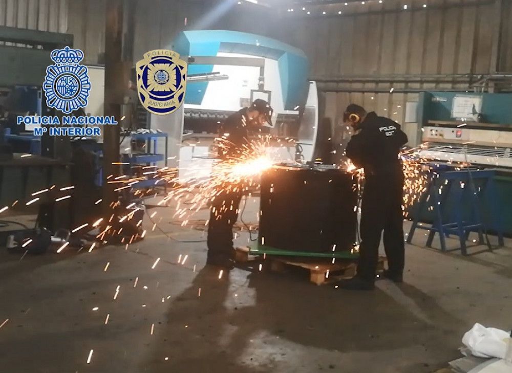 Intervenidos 820 kilogramos de cocaína a una organización criminal dedicada a introducir grandes cantidades en España y Portugal