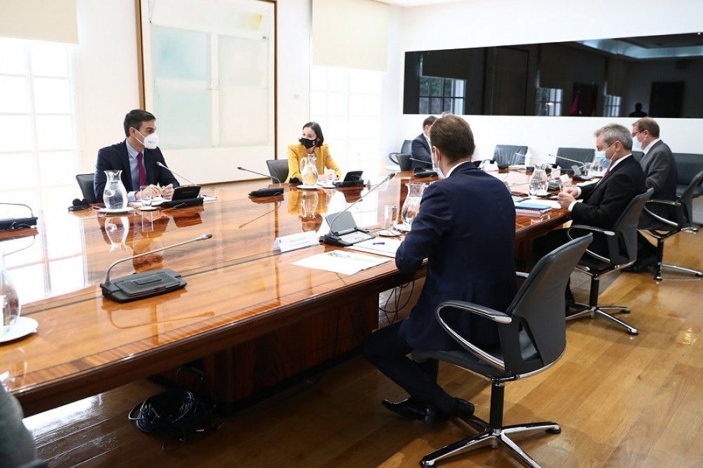 La reunión entre el Gobierno y Airbus se ha centrado en la factura que está dejando la pandemia al sector aeronáutico