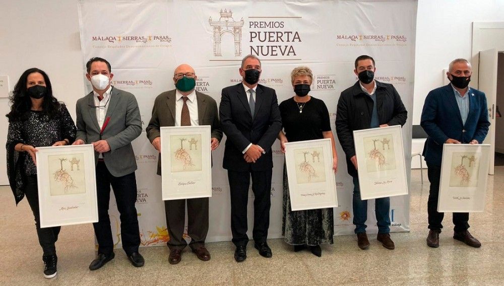 Tres establecimientos hosteleros de la provincia, una vinoteca y un crítico gastronómico reciben los Premios Puerta Nueva del Consejo Regulador de las Denominaciones de Origen Málaga, Sierras de Málaga y Pasas de Málaga