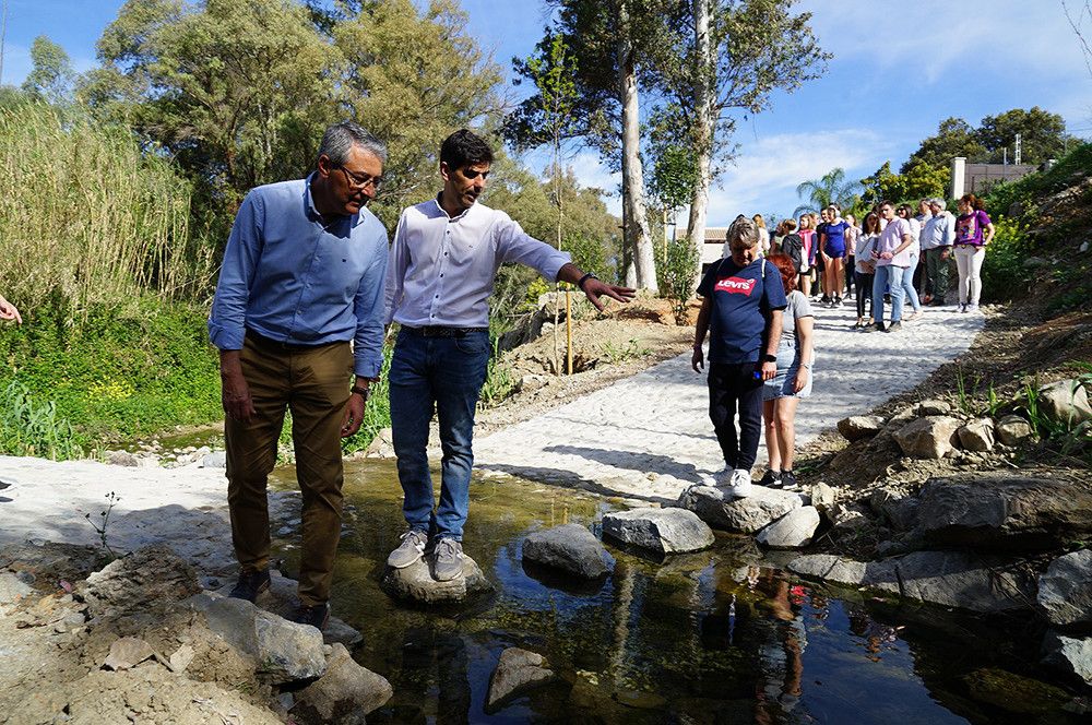 Coín estrena los primeros 12 kilómetros del Corredor Verde del Guadalhorce
