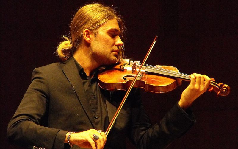 El famoso violinista David Garrett dará su único concierto en España en Marbella Arena