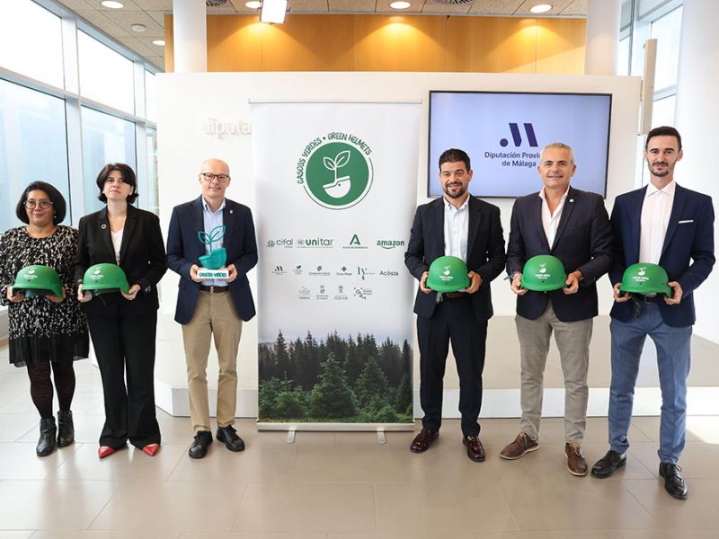 La Diputación colabora en una iniciativa para reforestar Sierra Bermeja con 20.000 plantones de árboles