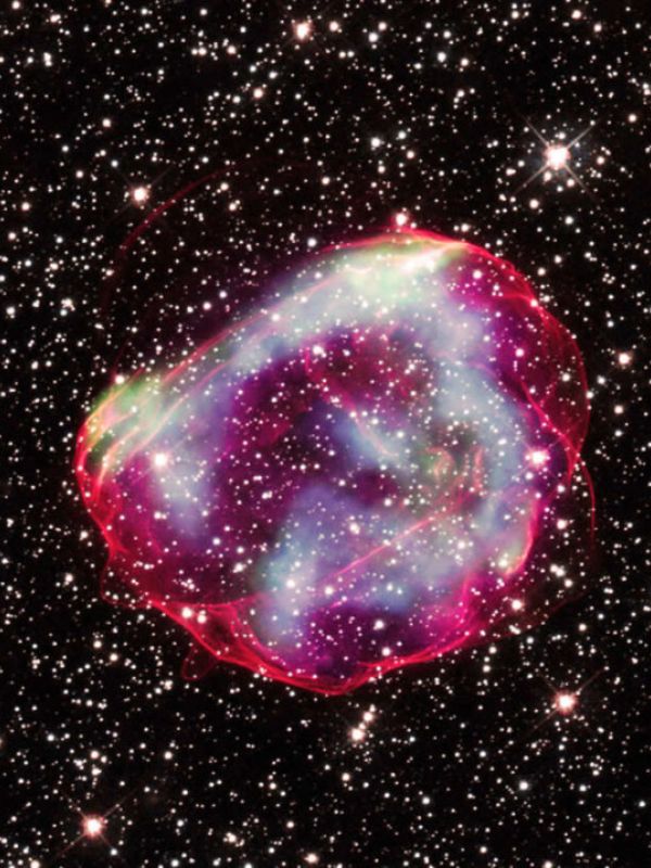 Telescopios de la NASA ayudan a determinar la línea de tiempo de una supernova