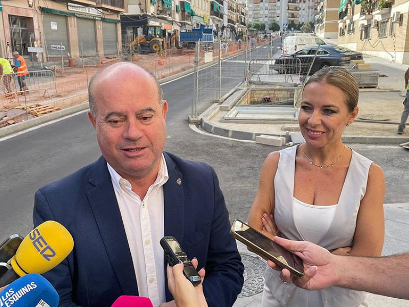 La mejora de la avenida de La Legión de Antequera permitirá crear más espacio para los peatones y más zonas verdes