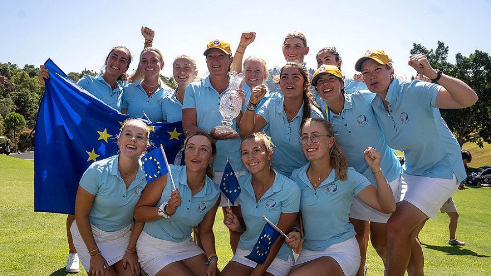 Una Europa sublime avasalla a Estados Unidos en la PING Junior Solheim Cup