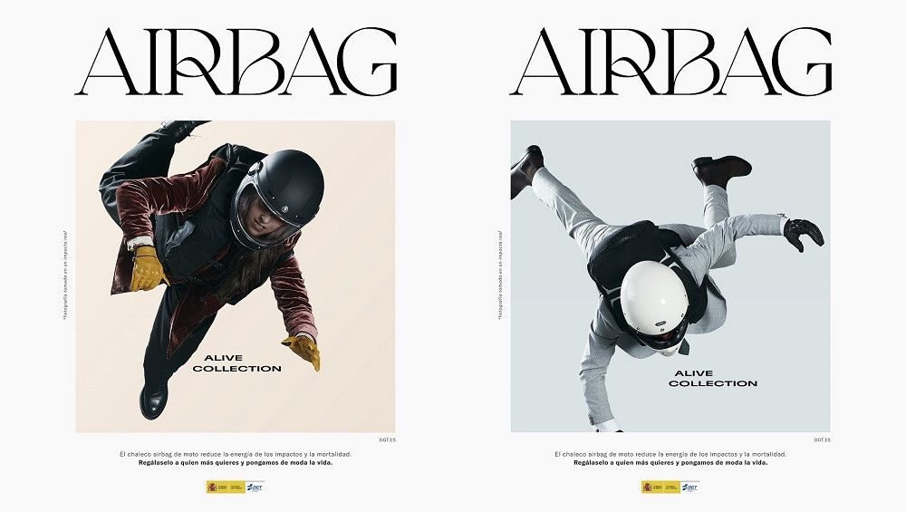 Tráfico impulsa el uso del airbag para motoristas con una campaña de comunicación