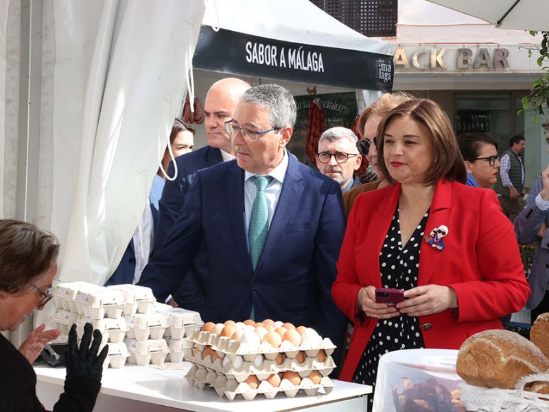 La primera feria comarcal Sabor a Málaga del año recala en Torremolinos con 36 productores de toda la provincia