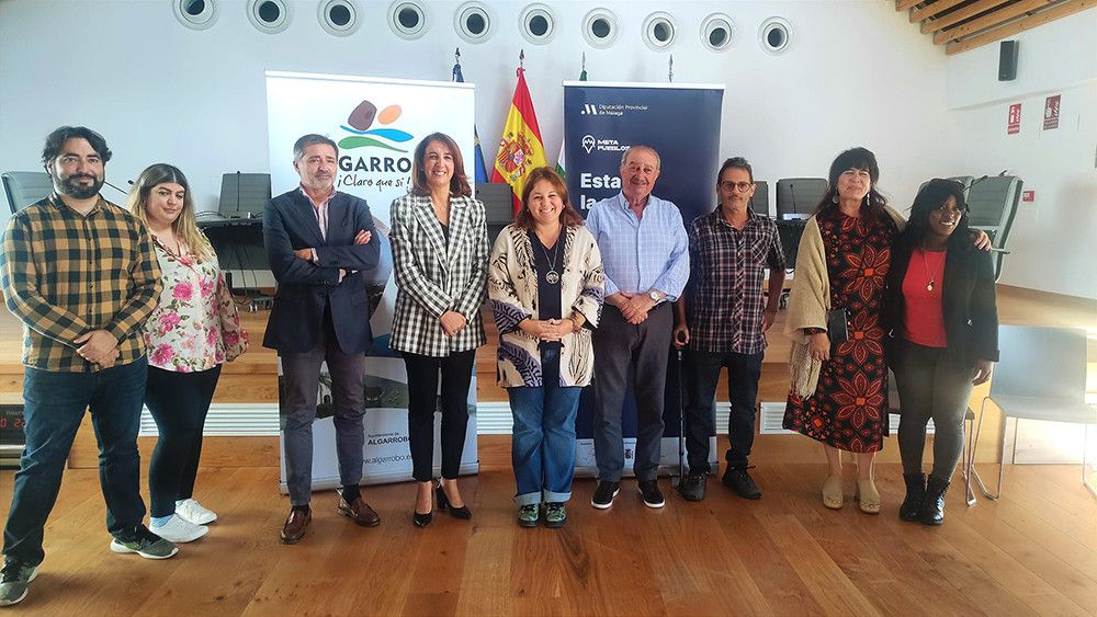 Nueve personas participan en la Axarquía en el proyecto Metapueblos de la Diputación