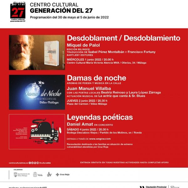 Novedades editoriales, música y poesía son las propuestas culturales del Centro del 27 a partir de mañana en la capital y la provincia